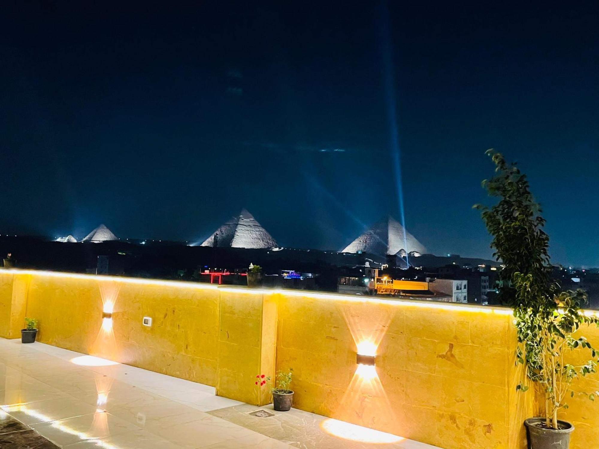 Golden Mask Pyramids Inn Kairo Exterior foto